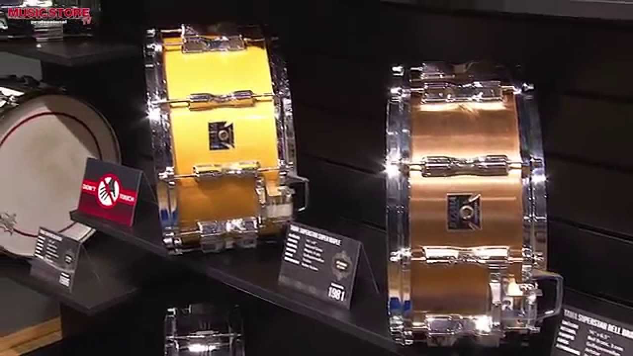 TAMA Vintage Snare Ausstellung 40th Anniversary Drum Festival