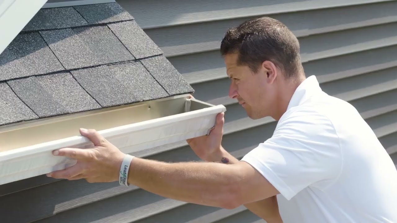 LeafFilter Gutter Protection's Installation Process