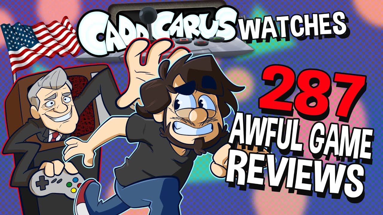 The Comical World of the 287 WORST Game Reviews Ever - Caddicarus