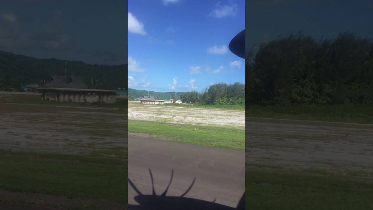Takeoff From Bora Bora