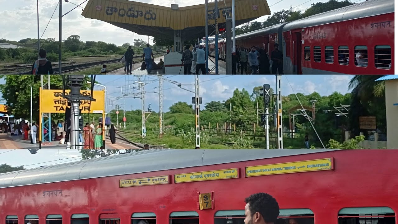TANDUR Railway Station Arrived And Departure Konark Express | Konark Express Journey | Tandur