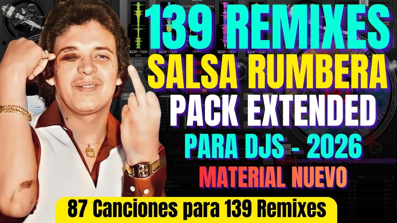 SALSA RUMBERA INTRO EXTENDED Marzo 2026 [ 139 REMIXES ] El Arsenal DEFINITIVO para DJs SALSEROS