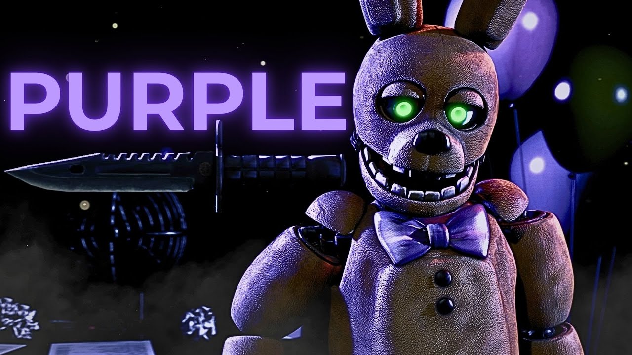 [FNAF/SFM] - Purple by MandoPony