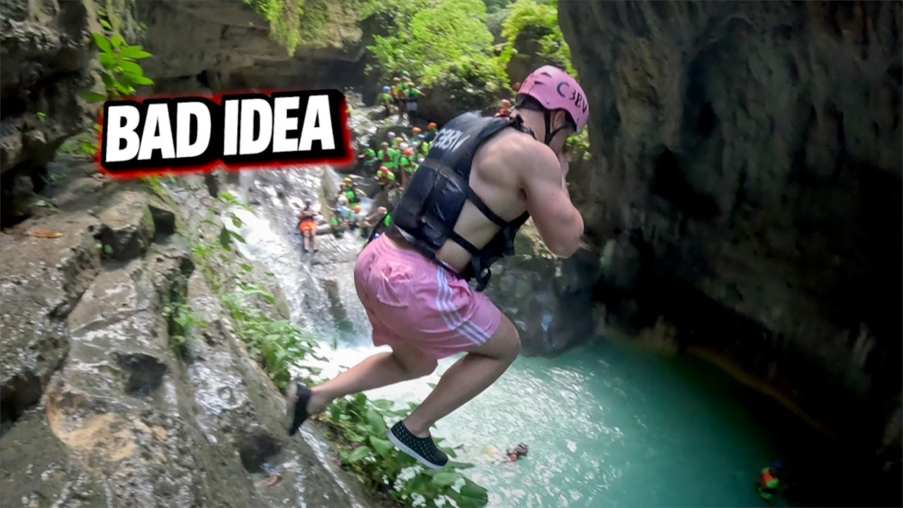 Canyoneering in the Philippines Was INSANE 🇵🇭