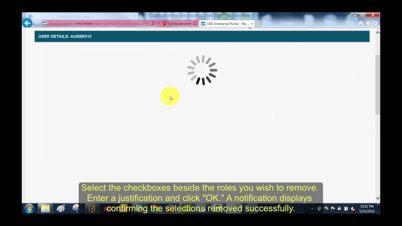 EIDM Training Video: Application Helpdesk