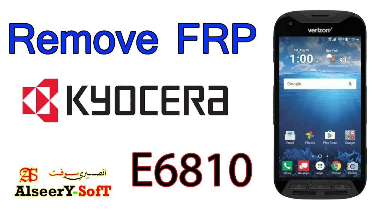 KYOCERA E6810 | Verizon | Bypass FRP Google Account Lock