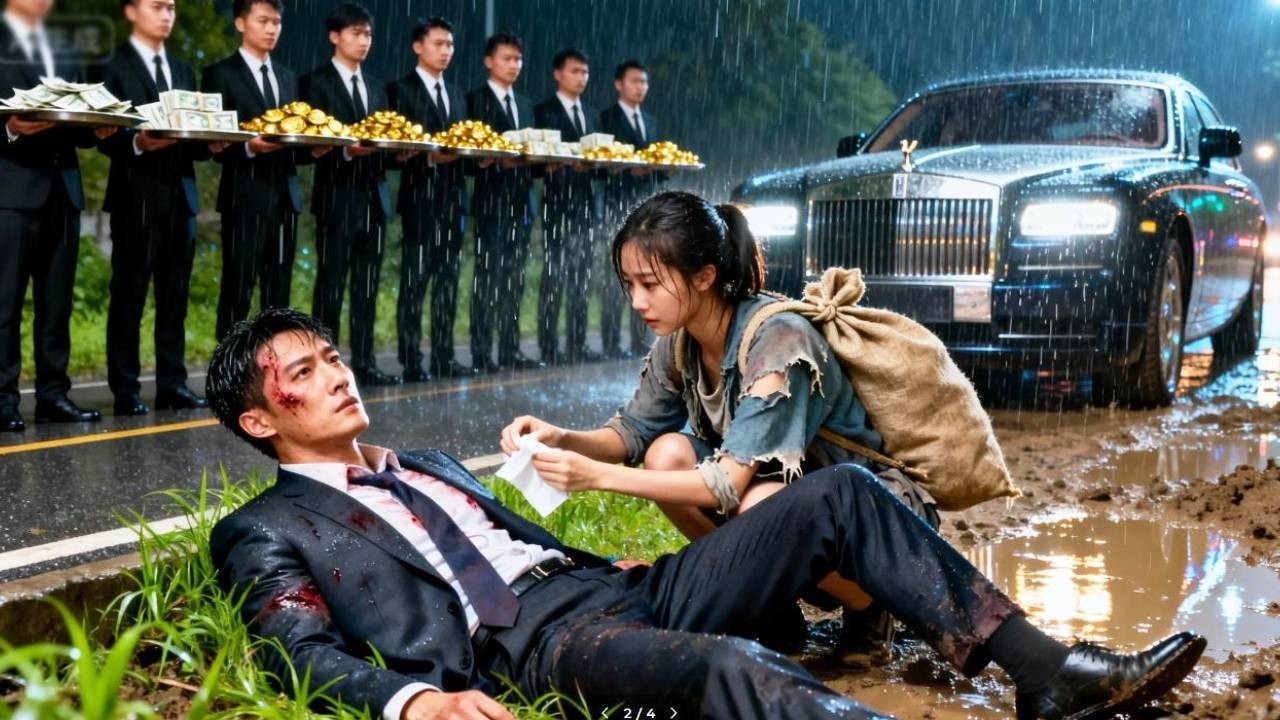 女乞丐在垃圾桶旁撿了一個受傷的男人，把他帶回家治療，沒成想竟是個身價過億的董事長，直接把她娶回家寵上天