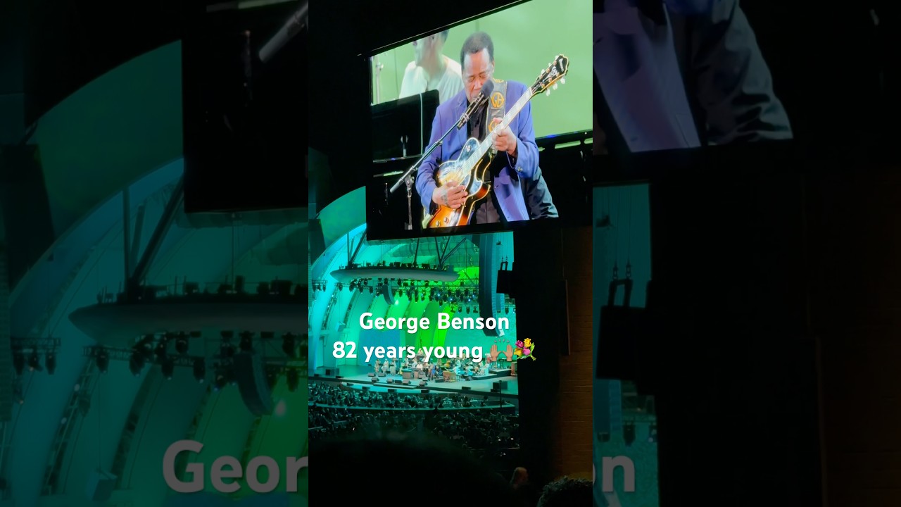 George Benson performing Breezin’ 