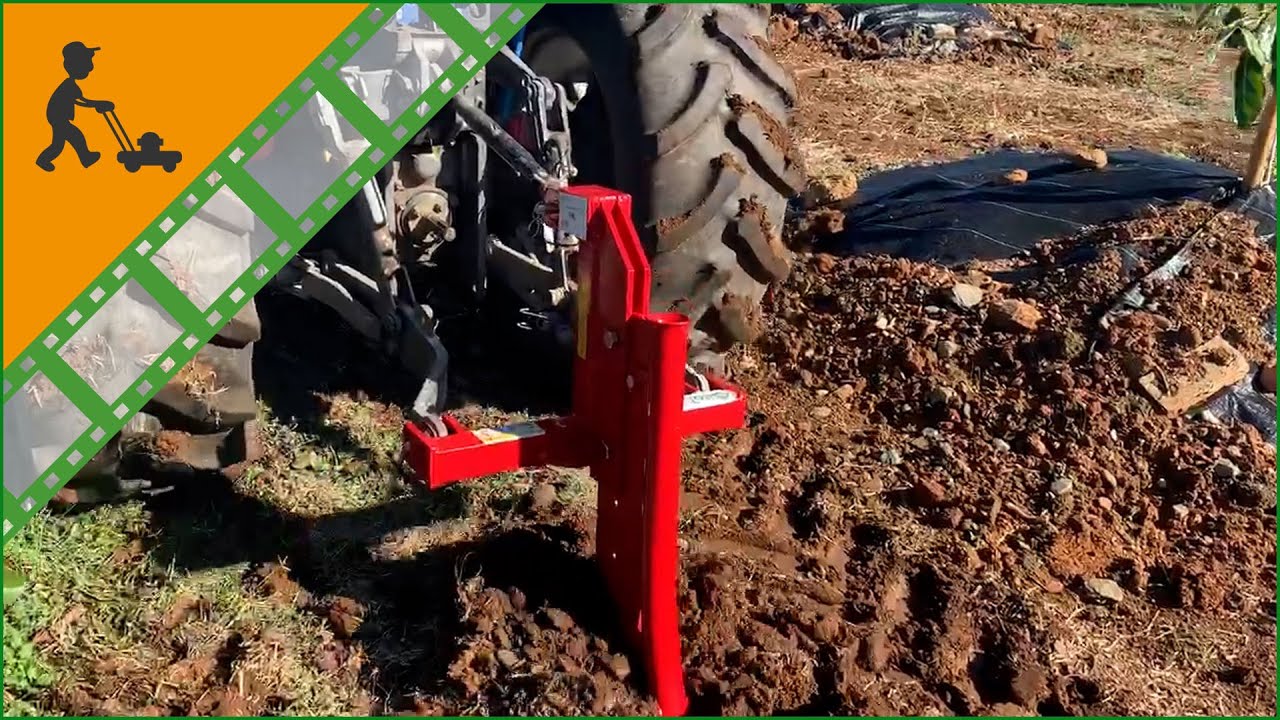 Ripuntatore agricolo per trattore GeoTech PRL: montaggio e funzionamento del ripuntatore GeoTech PRL