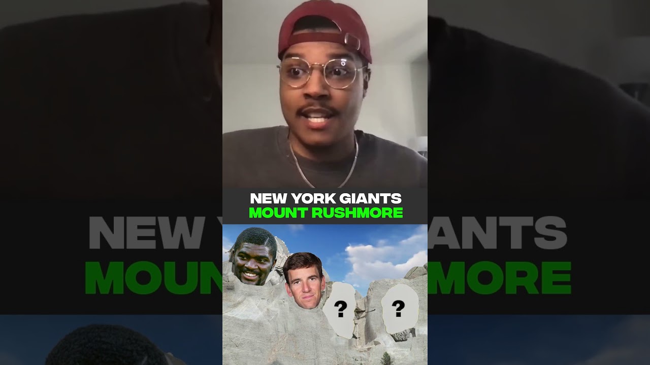 The Giants Mt. Rushmore is looking kinda 🤔 #shorts #nfl #giants