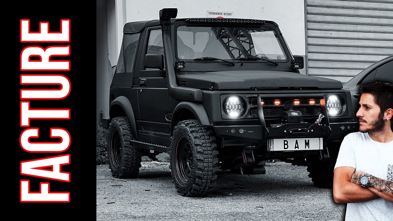 La facture finale du SUZUKI SAMURAI