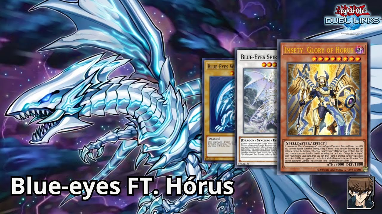É possível misturar Hórus com Blue-eyes? A resposta é COM CERTEZA! [DUEL LINKS]
