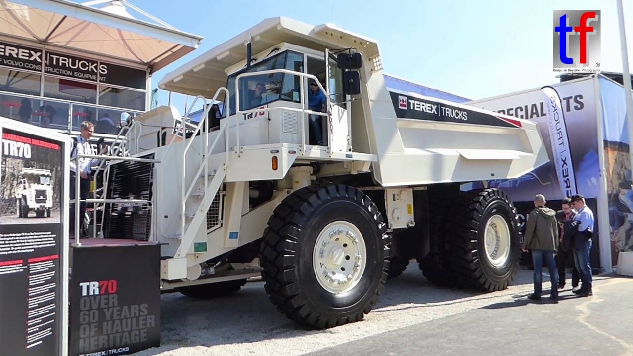 bauma 2016: TEREX TRUCKS - TR70 & TA400, 11.04.2016.