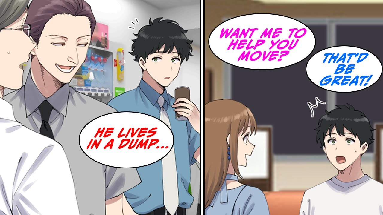 My colleague kept making fun of me, but then... [Manga Dub]