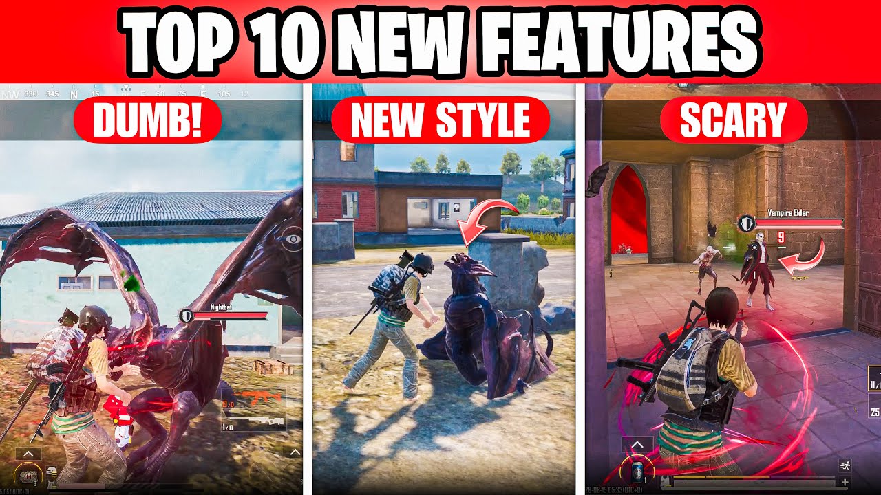 BGMI NEW UPDATE 4.6 TOP 10 FEATURES AND CHANGES!