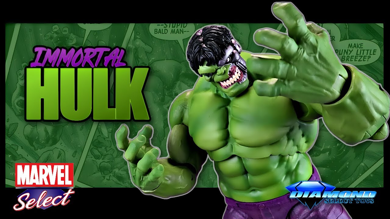 Diamond Select Toys Marvel Select Immortal Hulk Figure Review