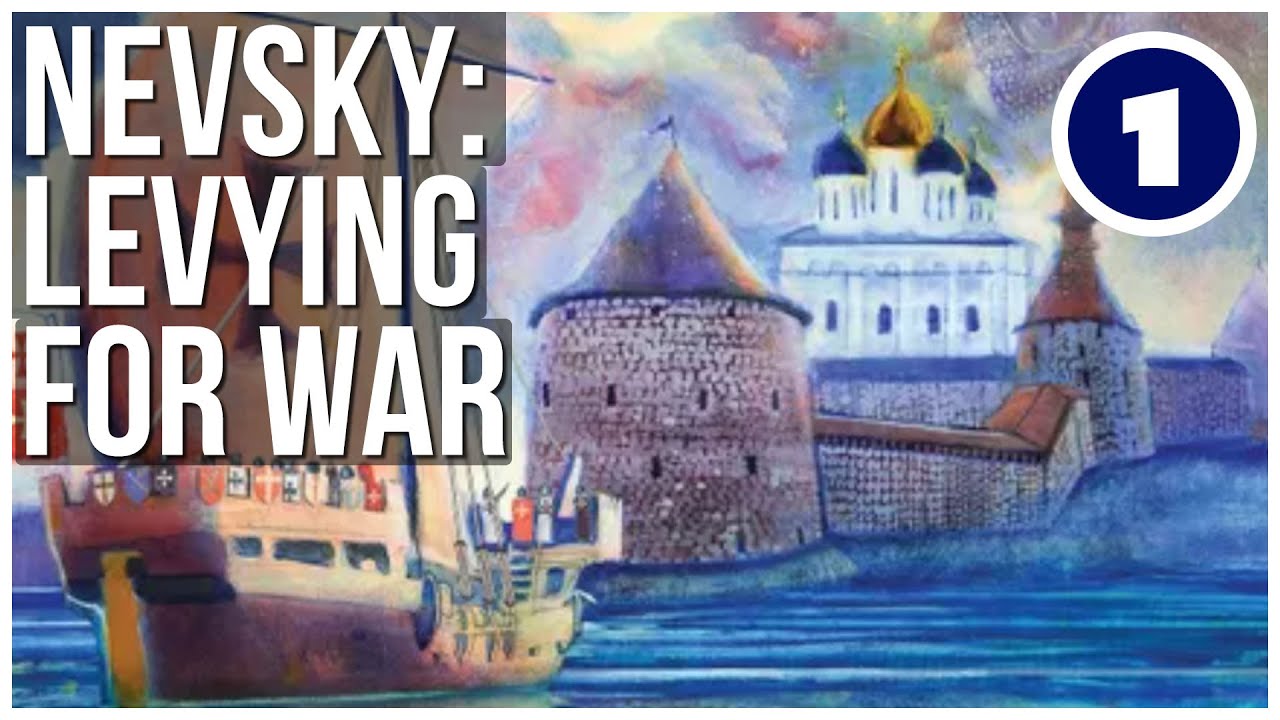 Nevsky Playthrough | GMT Games | Volko Ruhnke | Teutons & Rus Levy & Campaign - Episode 1