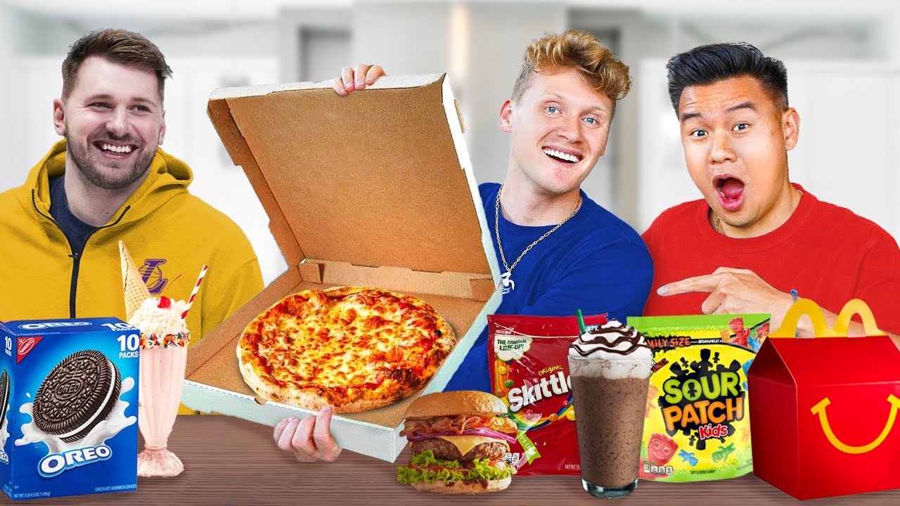 1 HOUR of Trying NBA PLAYER Cheat Meals!