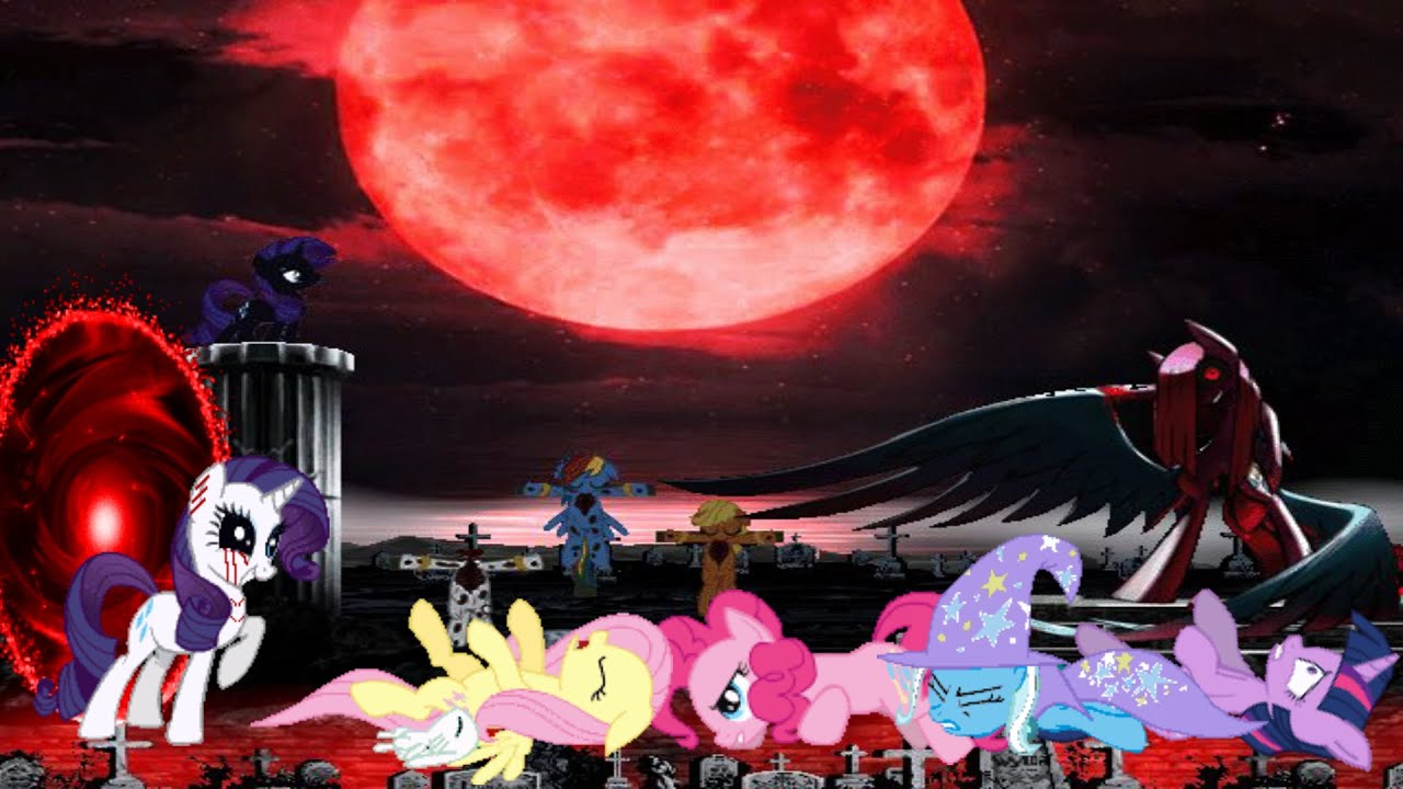 Mugen - Batallas versus#86: Lil Miss Rarity vs Ponnies Team(#MesDelHorror/#MonthOfHorror)