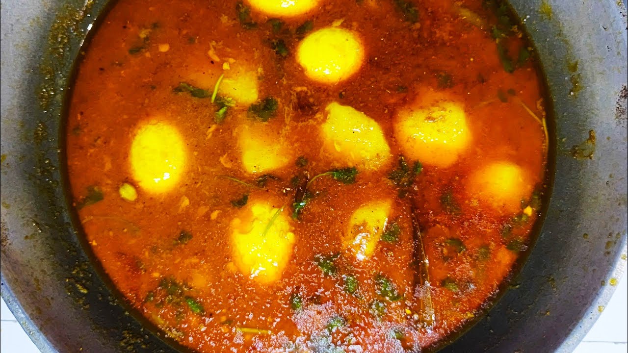 ডিম দিয়ে আলুর ঝোল 😍 | ১০ মিনিটে মজাদার বাঙালি ঘরোয়া রেসিপি | Simple Egg Potato Curry