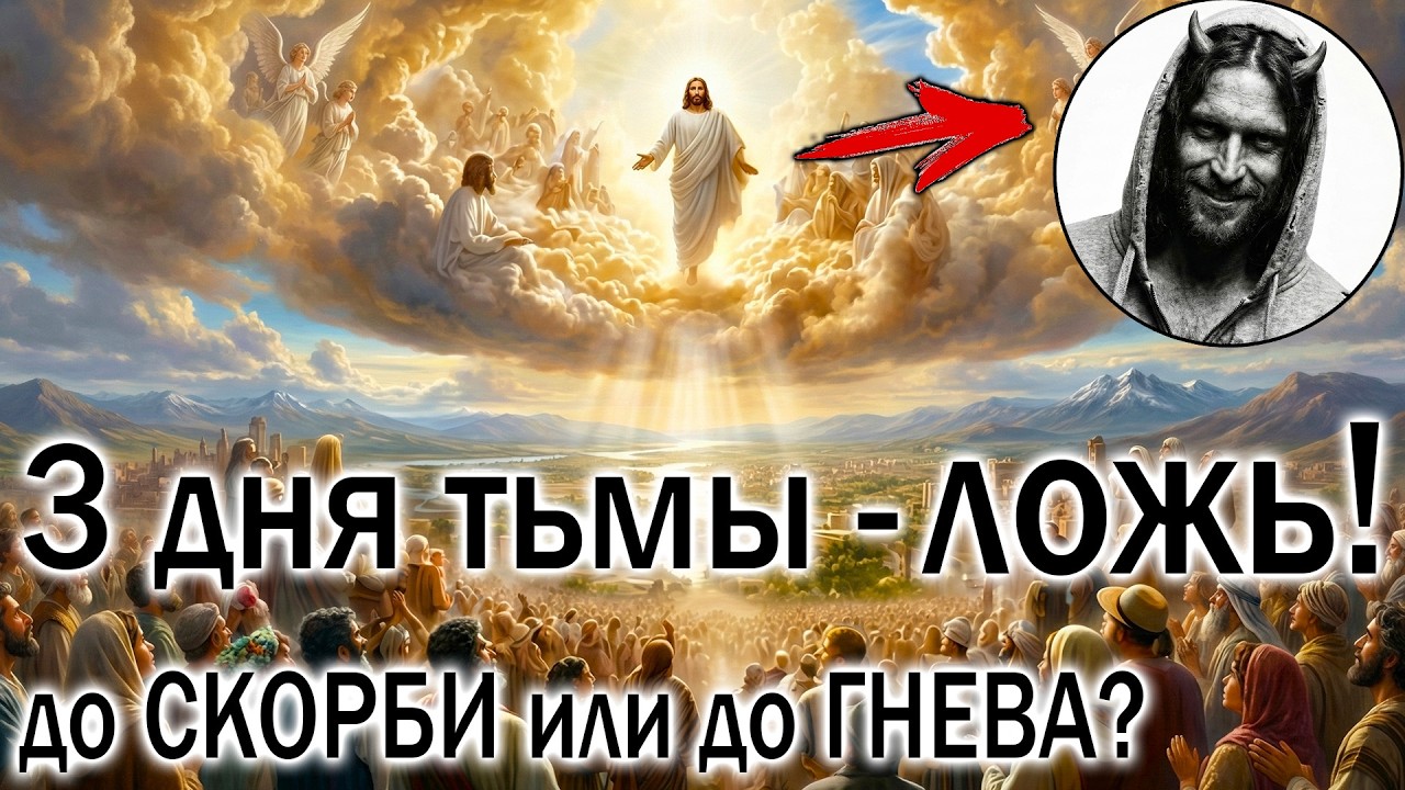 Пророчества о 3 днях тьмы - ЛОЖЬ!