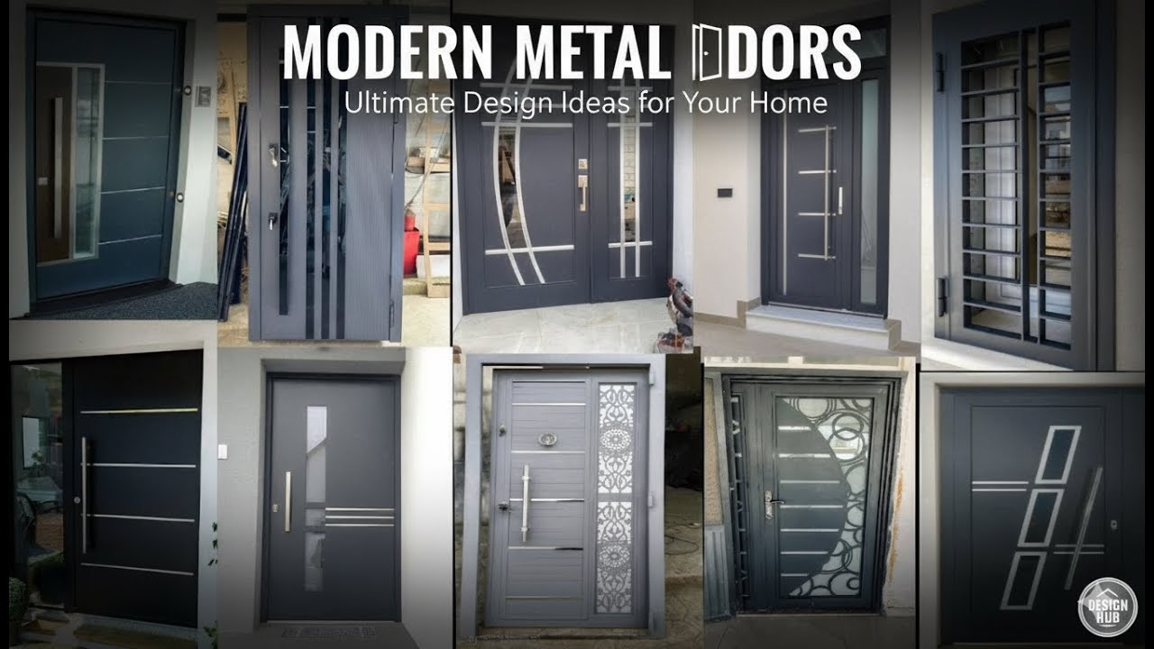 Top 10 Modern Metal Door Designs for 2026 | Stylish & Secure Front Door Ideas for Home