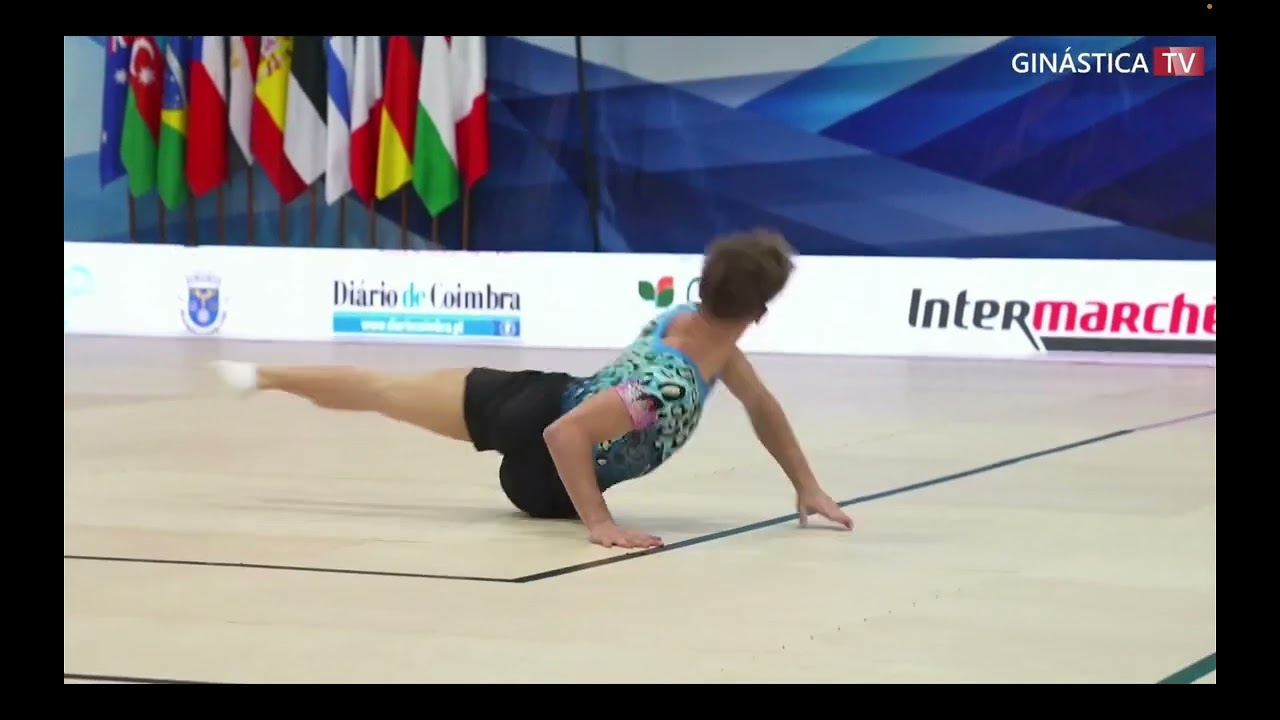 GUTIERREZ Eric (ESP) - JUNIOR IM qualifications  Aerobic gymnastic Fig open 2024, CANTANHEDE