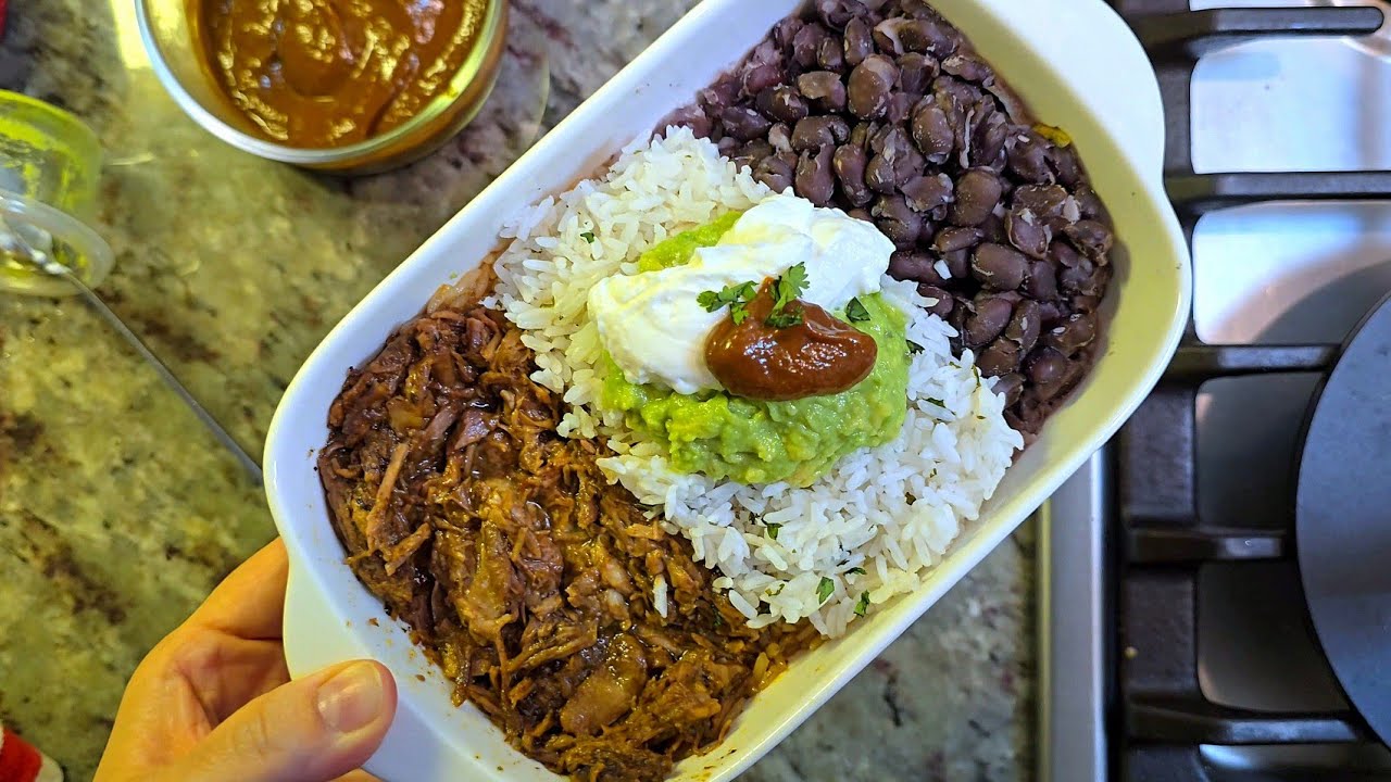 Burrito Bowls Dinner Recipe | Freezer Prep Meal Cubes