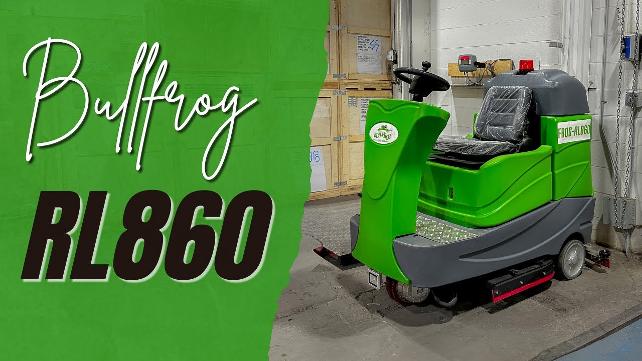 BullFrog 860: Ultimate Cost-Effective Ride-On Scrubber - Operational Demo & Maintenance Tips!