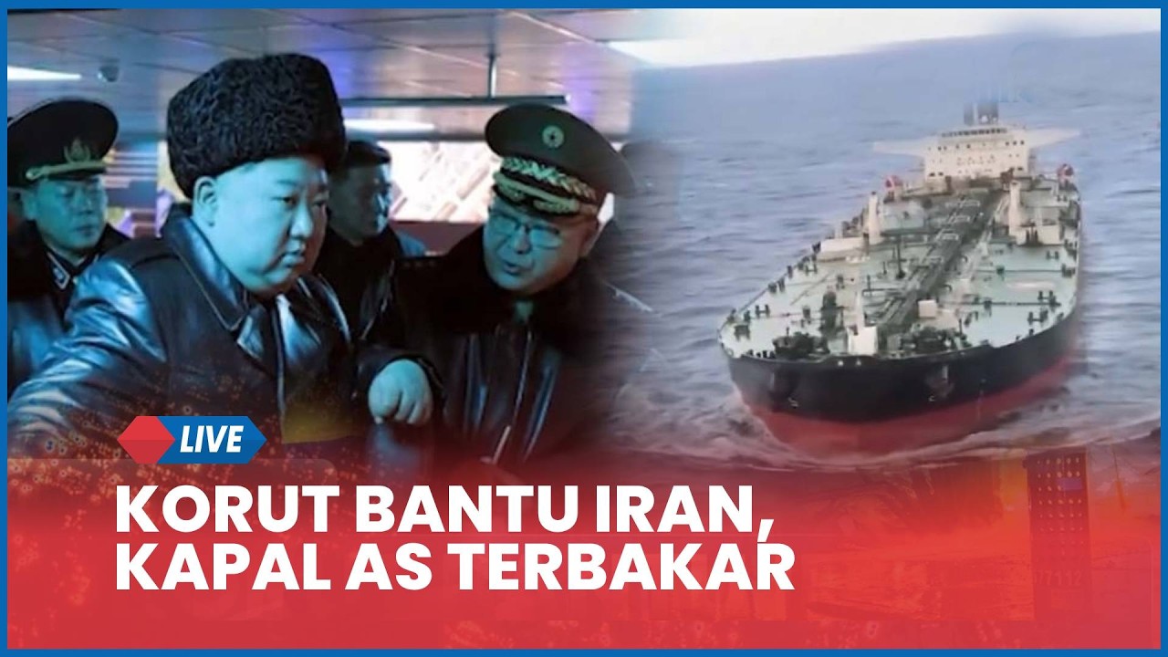 Rangkuman Iran-AS: Korut Bantu Teheran, Kapal Tanker AS Terbakar, Bandara Ben Gurion Tel Aviv Remuk