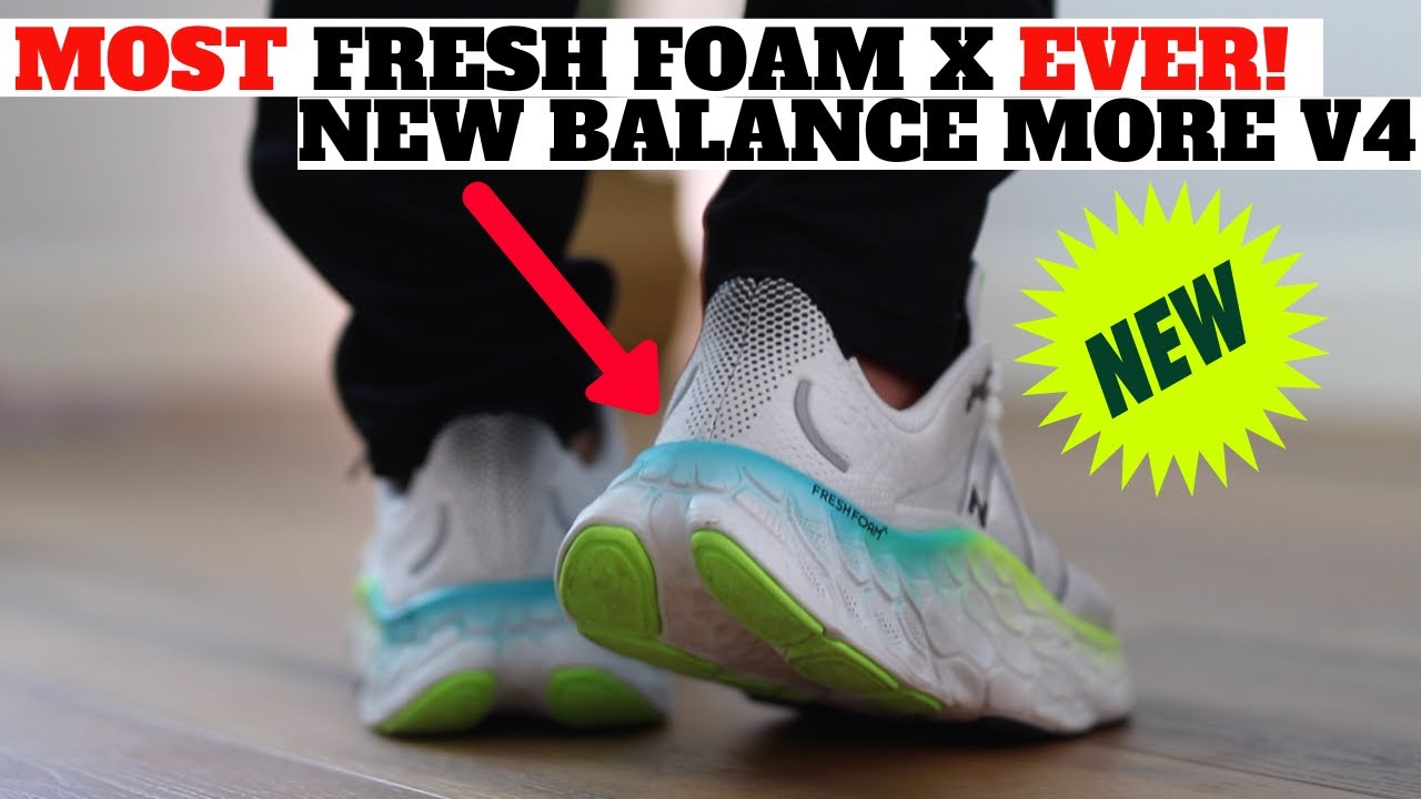 Most Fresh Foam X EVER! New Balance Fresh Foam X More v4 Review! (MAX CUSHION)