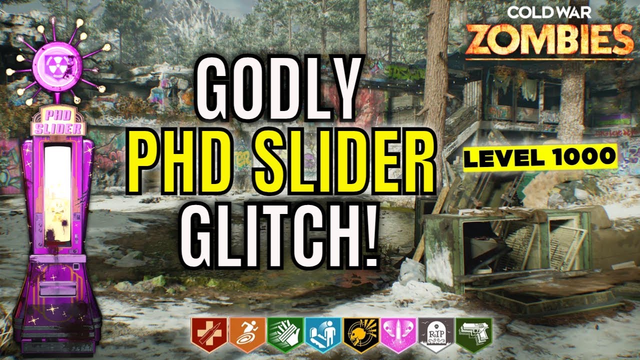 Cold War Zombie Glitches: MED BAY PHD SLIDER GLITCH! (Camo/Xp Glitch After Patch)