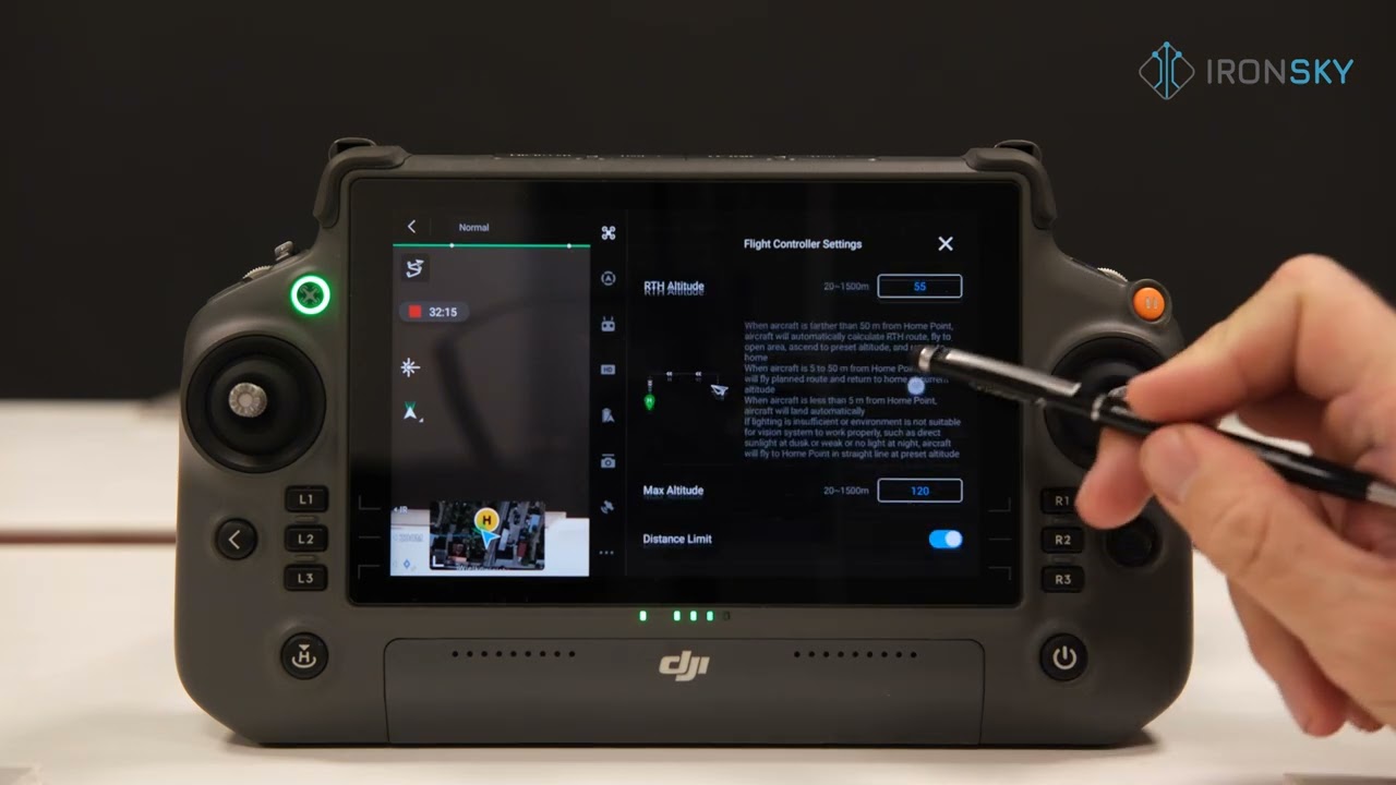 Szkolenie produktowe DJI Matrice 30T - CZĘŚĆ 6: OPCJE APARATURY DJI RC PLUS I TRYBY LOTU  DRONA
