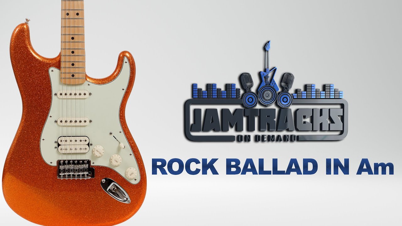 Backing Track | Rock Ballad | A Minor