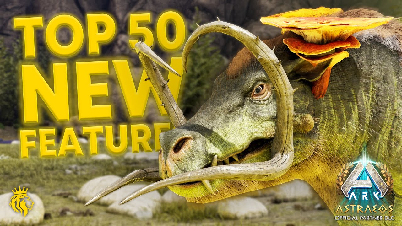 TOP 50 NEW FEATURES on ASTRAEOS LEMNOKIS! | ARK: Survival Ascended