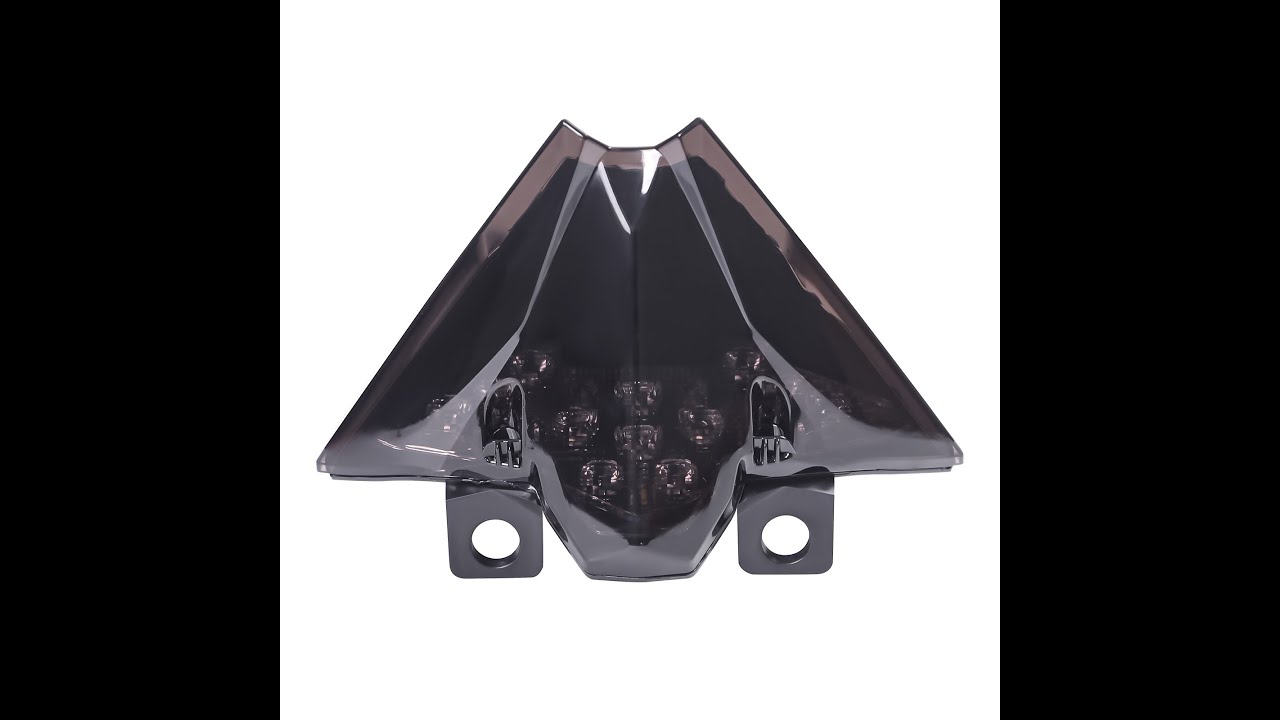 【Integrated Brake Light】 How to Install Tail Light for Kawasaki Ninja 500 / Z500 2024-2025 | Smoked