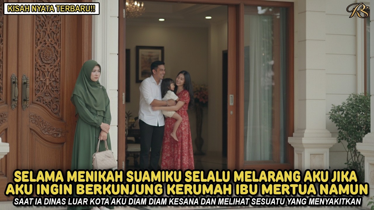 SELAMA MENIKAH SUAMI MELARANGKU KERUMAH MERTUA - NAMUN SAAT AKU DIAM DIAM KESANA AKU SYOK TERNYATA