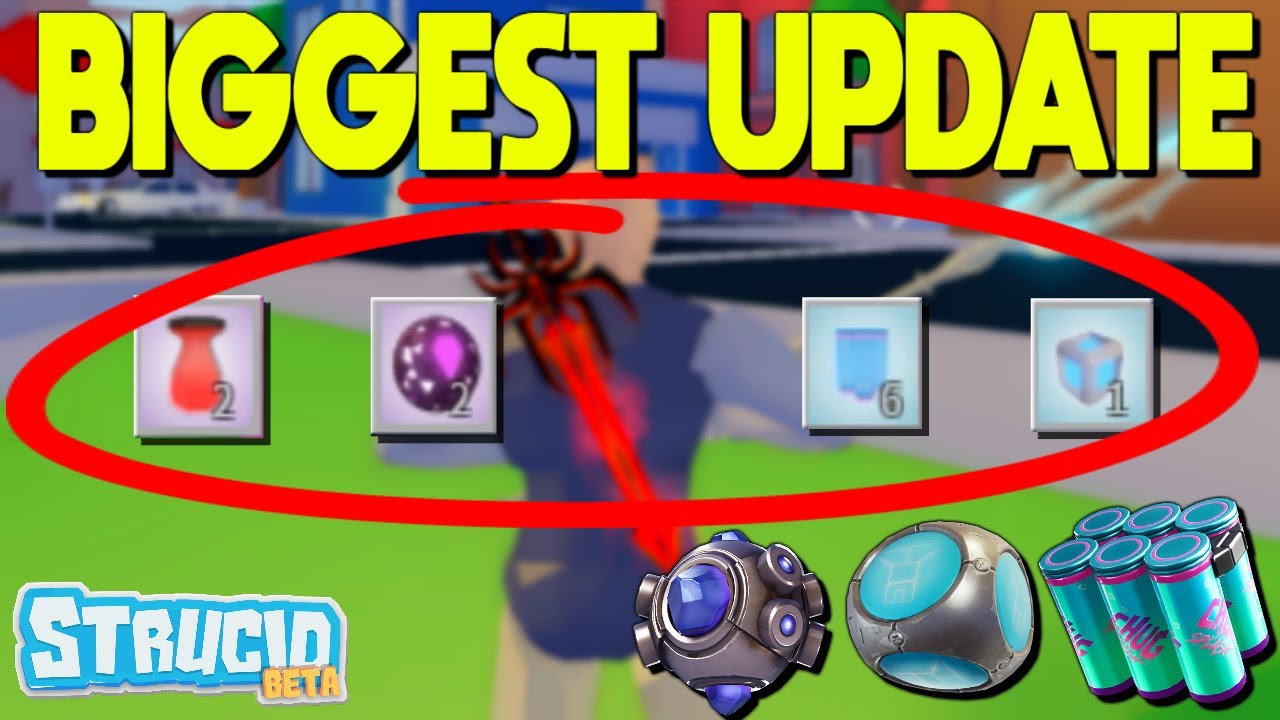 HUGE UPDATE + 5 NEW ITEMS In Strucid (Roblox)