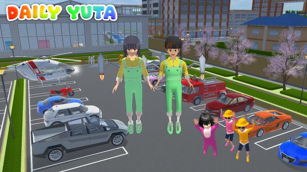 Yuta Mio Kumpulkan Semua Kendaraan Yang Ada Di Kota Sakura 😱 | Sakura School Simulator