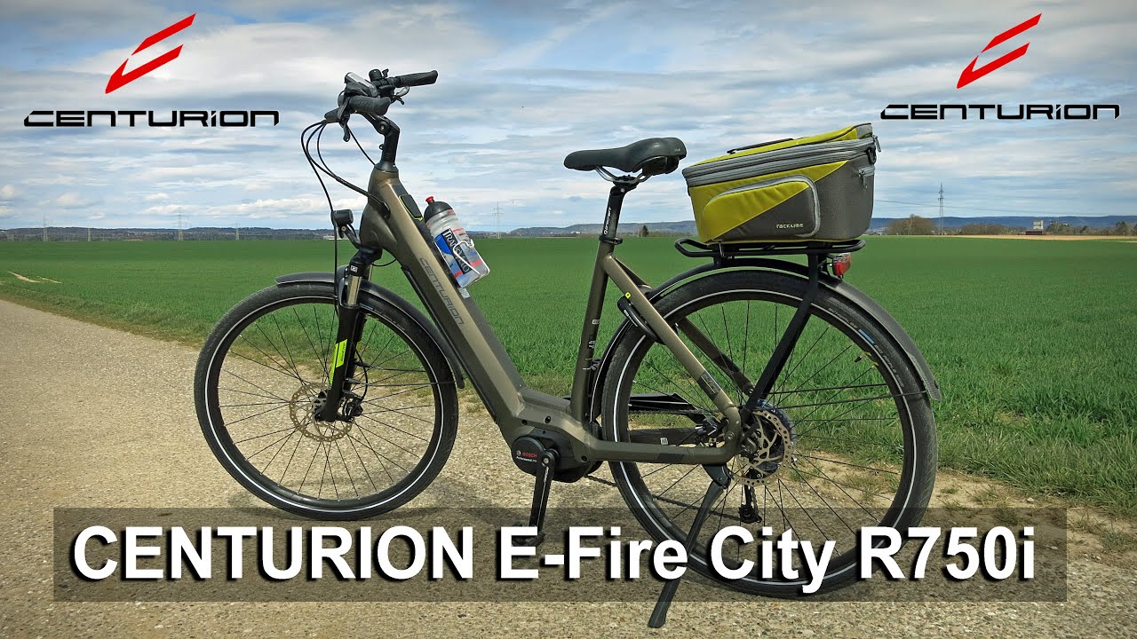 Centurion E-Bike | E-Fire City R750i - Test Drive