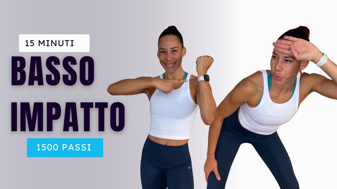 1500 Passi a casa| Allenamentoa Cardio Veloce a casa di 15 minuti
