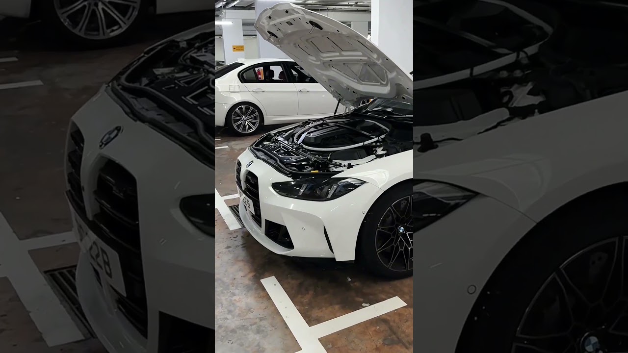 BMW G81 M3 Touring now protected by the SAFETYCAR Auto Fire Extinguisher in Ceramic White! 🔥