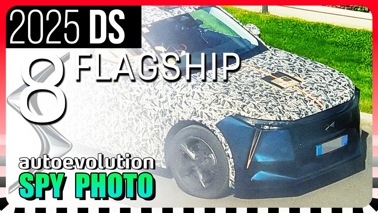 SPY SHOTS: 2025 DS 8 Flagship #EV