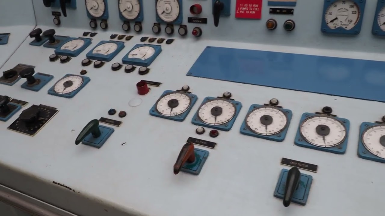 NS Savannah — Reactor Control Room