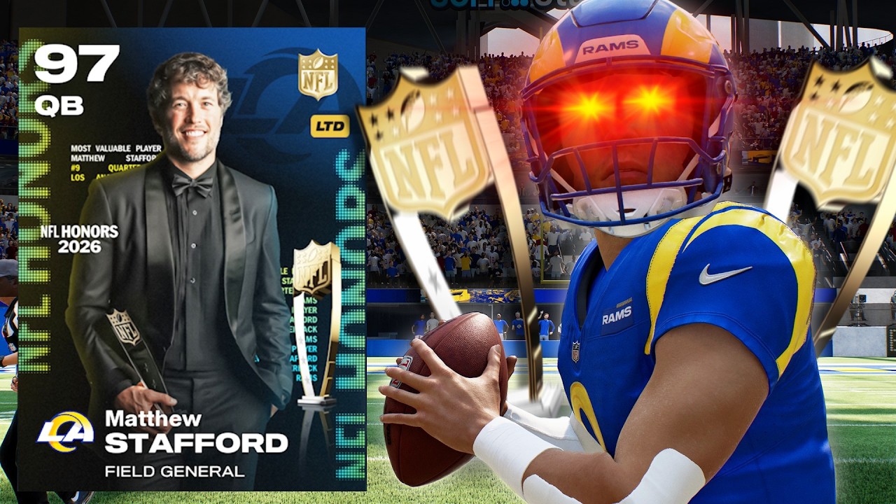 97 MVP Matthew Stafford Throws LASERS In Madden 26!