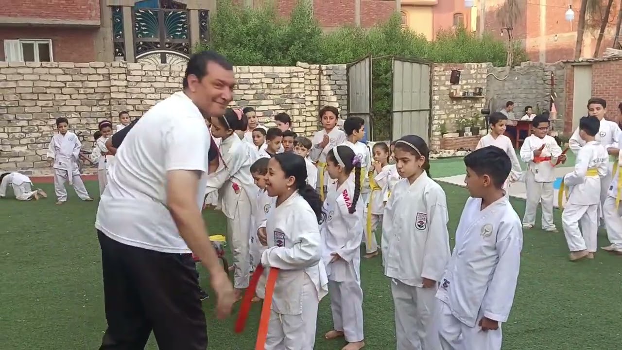 الف مبروك ارتداء الاحزمة بعد اختبار الترقى 