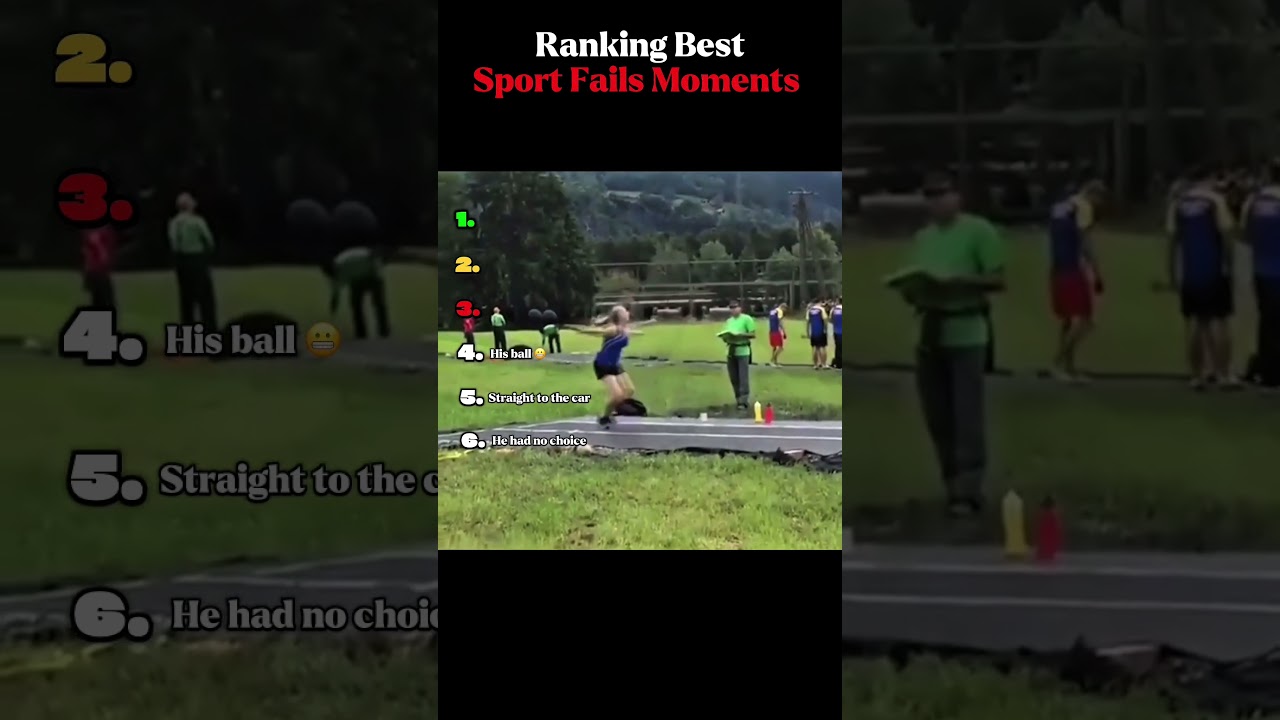 Ranking best sports Fails moments