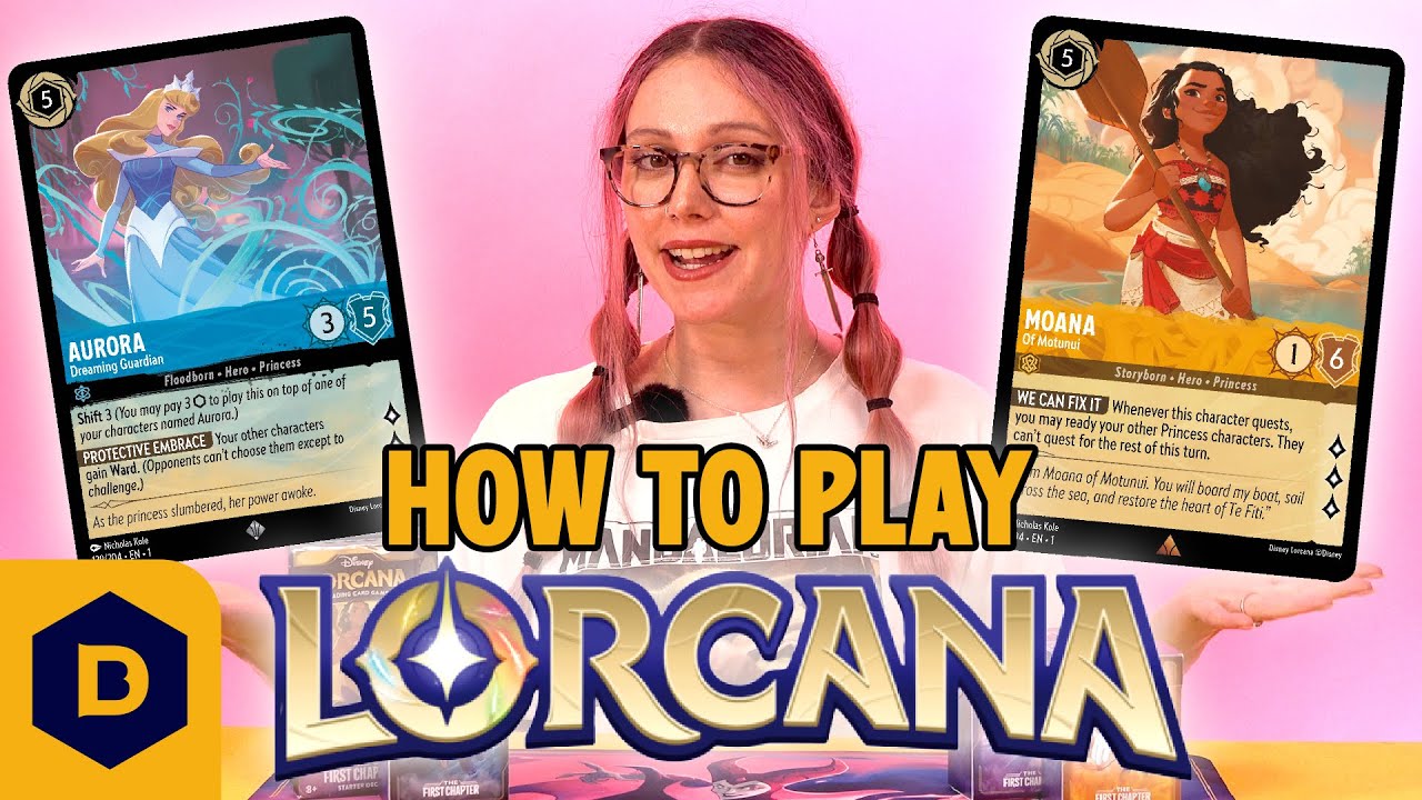 Как играть в Disney Lorcana для абсолютных новичков