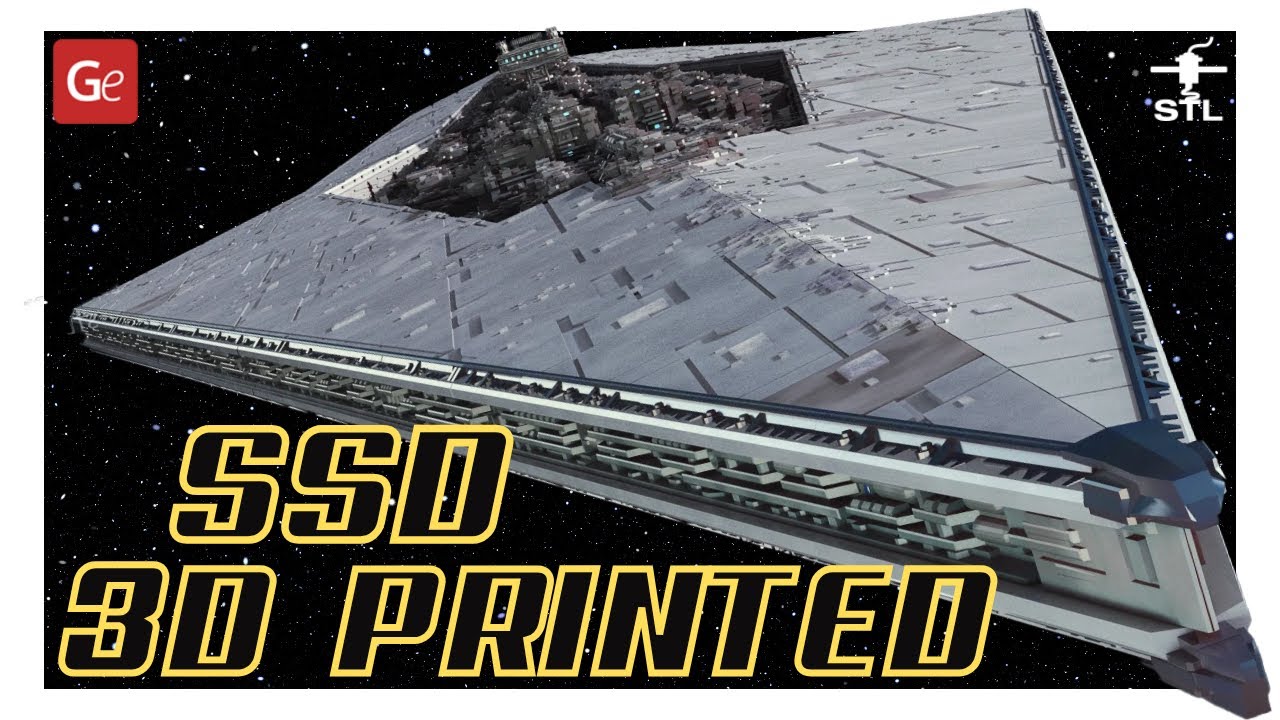 Super Star Destroyer 3D Printing Model | Make Game Real