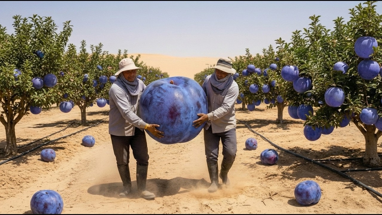 Shock: They Brought Plum Farming to the Desert — The Results Changed Everything